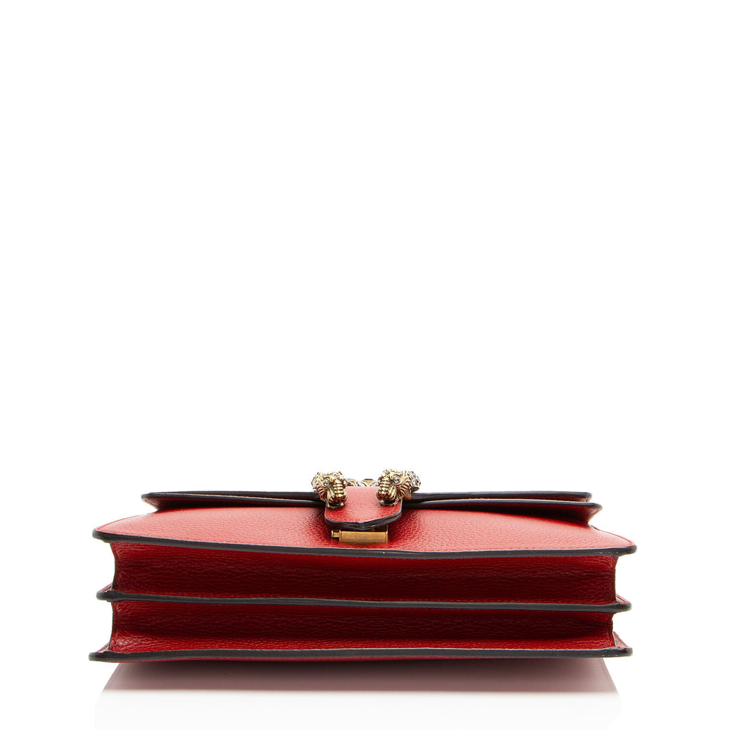 Gucci Leather Crystal Dionysus Medium Shoulder Bag