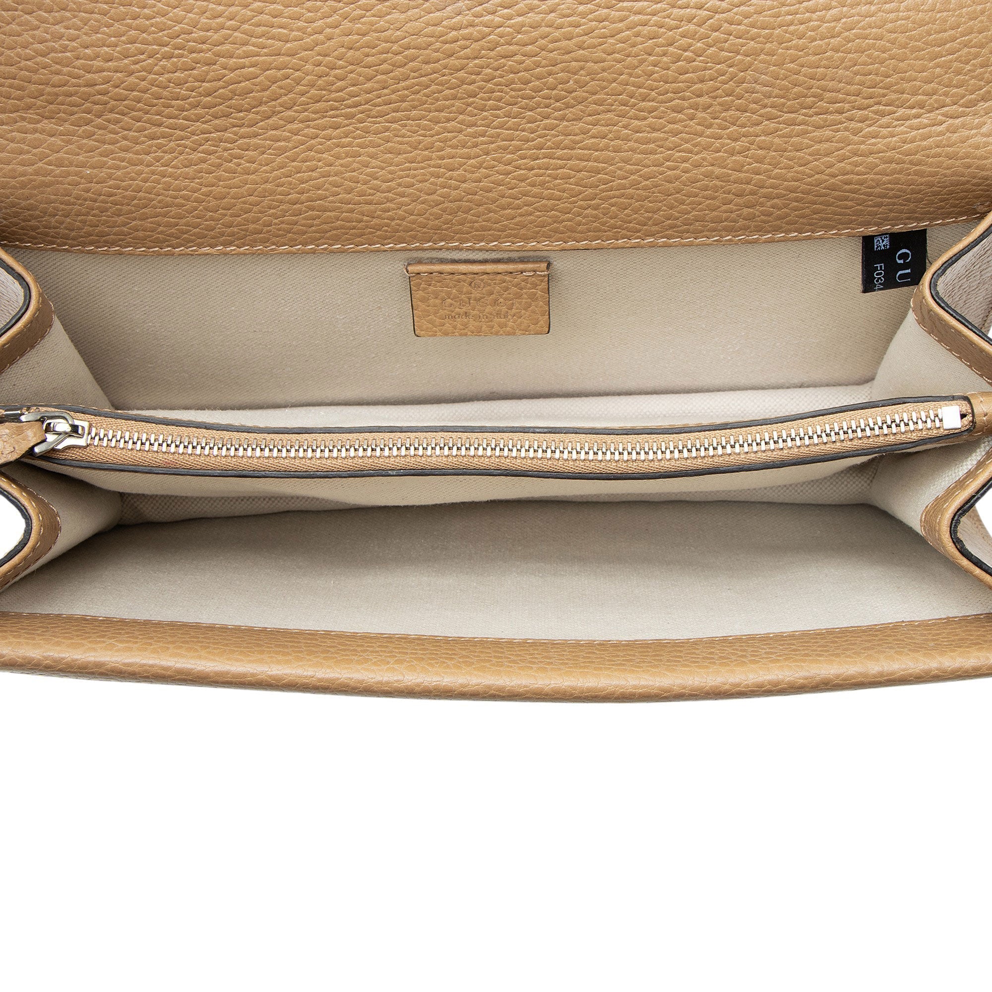 Gucci Leather Crystal Dionysus Small Top Handle