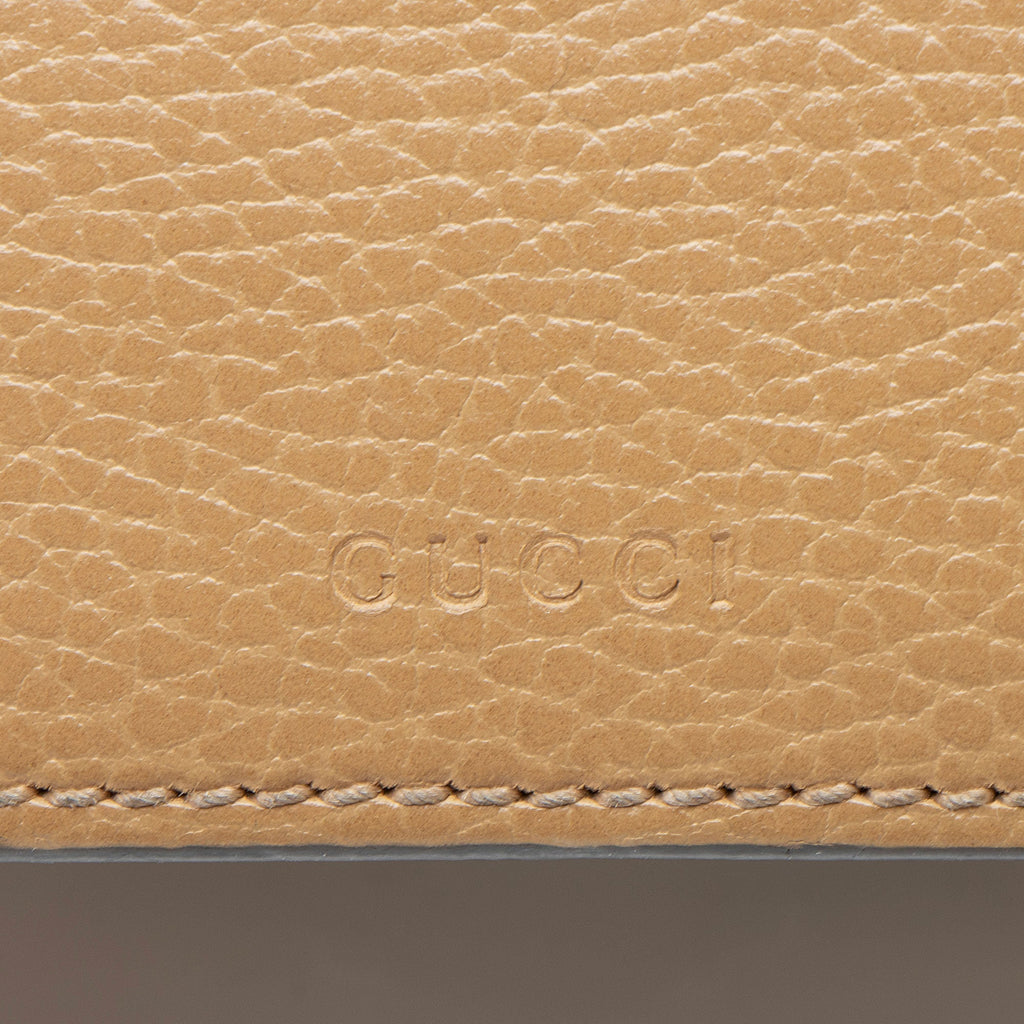 Gucci Leather Crystal Dionysus Small Top Handle