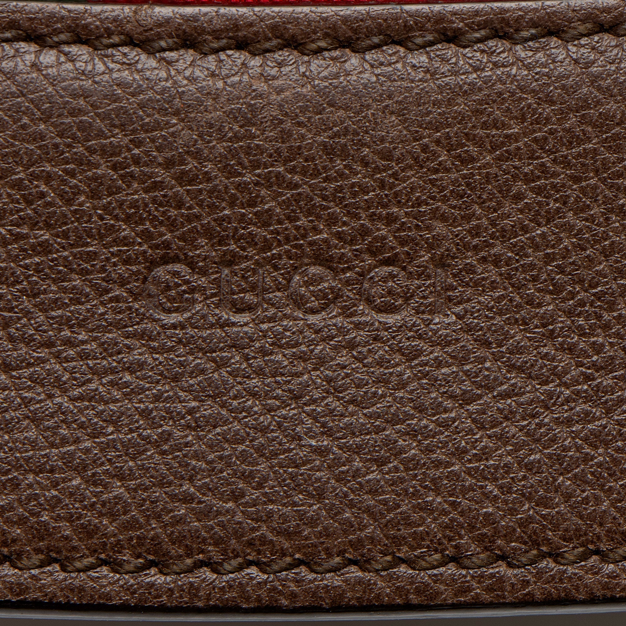 Gucci Leather Crystal Heart Linea Totem Small Crossbody