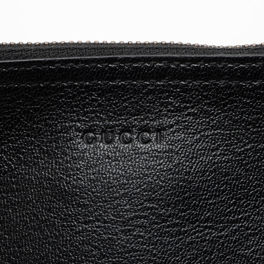 Gucci Leather Dahlia Medium Tote (SHF-G7nIG2)