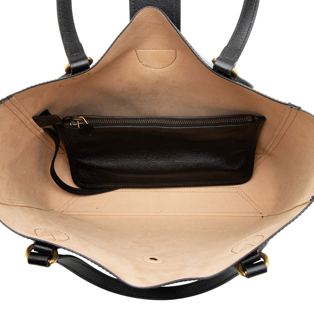 Gucci Leather Dahlia Small Tote