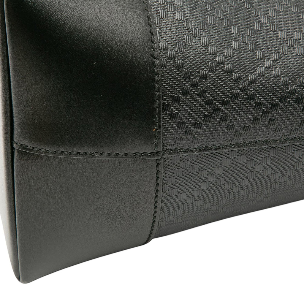Gucci Leather Diamante Bright Hilary Lux Tote