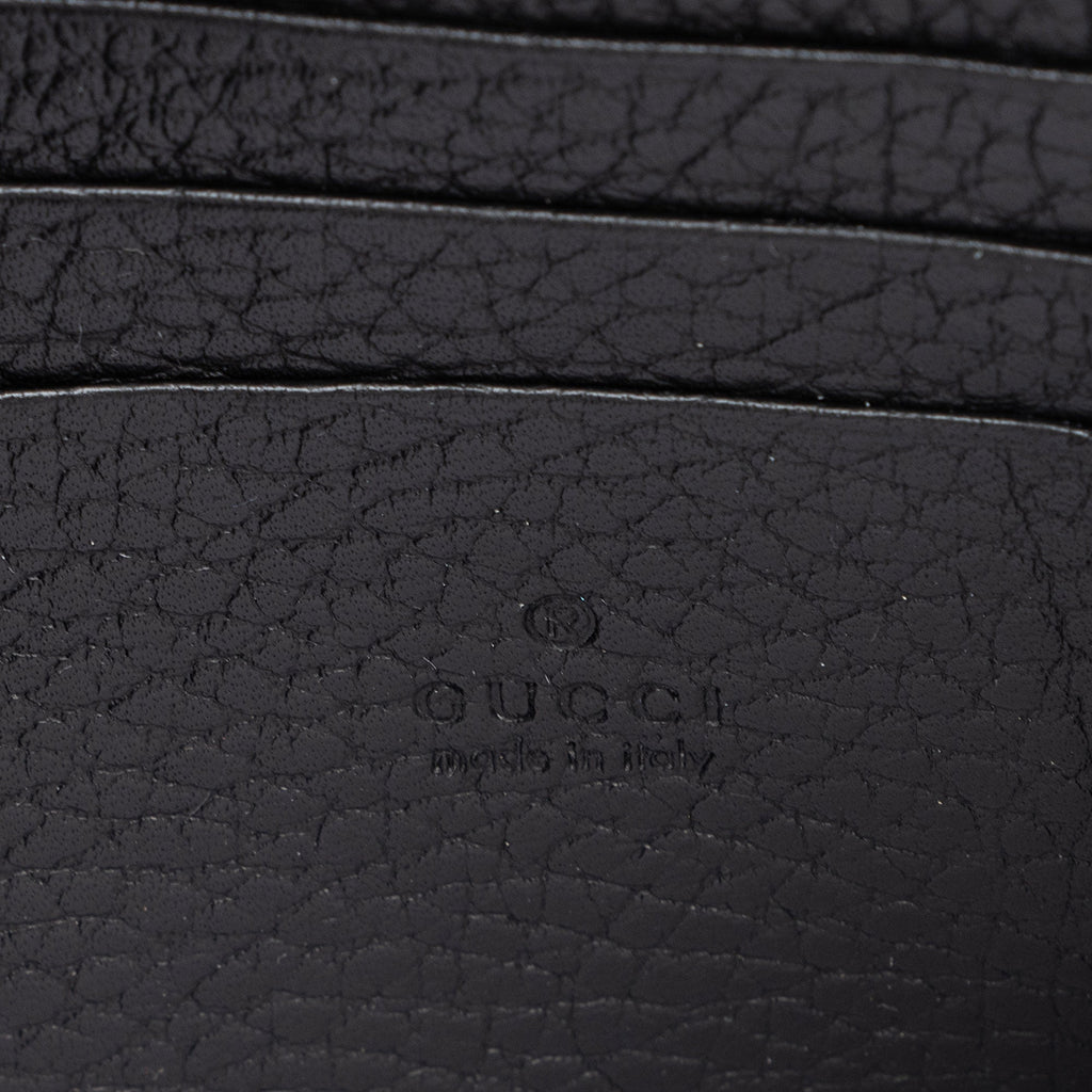Gucci Leather Crystal Dionysus Chain Wallet (SHF-fJzaNK)
