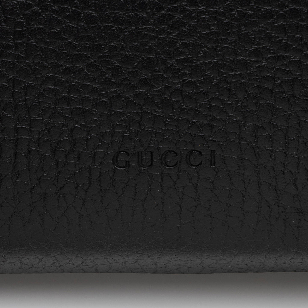 Gucci Leather Crystal Dionysus Chain Wallet (SHF-fJzaNK)