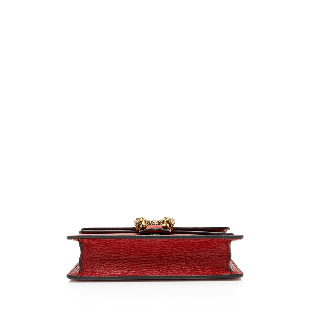 Gucci Leather Dionysus Super Mini Bag (SHF-dJCZBB)