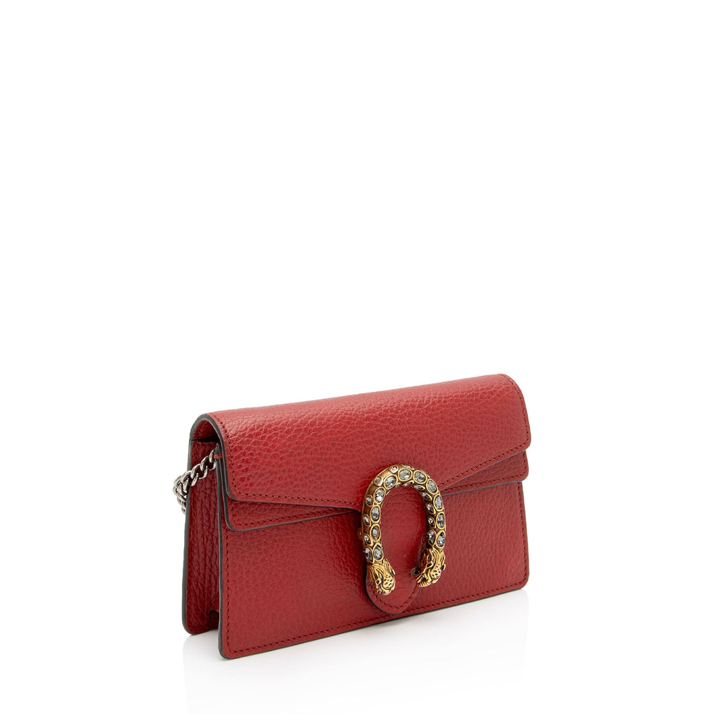 Gucci Leather Dionysus Super Mini Bag (SHF-dJCZBB)