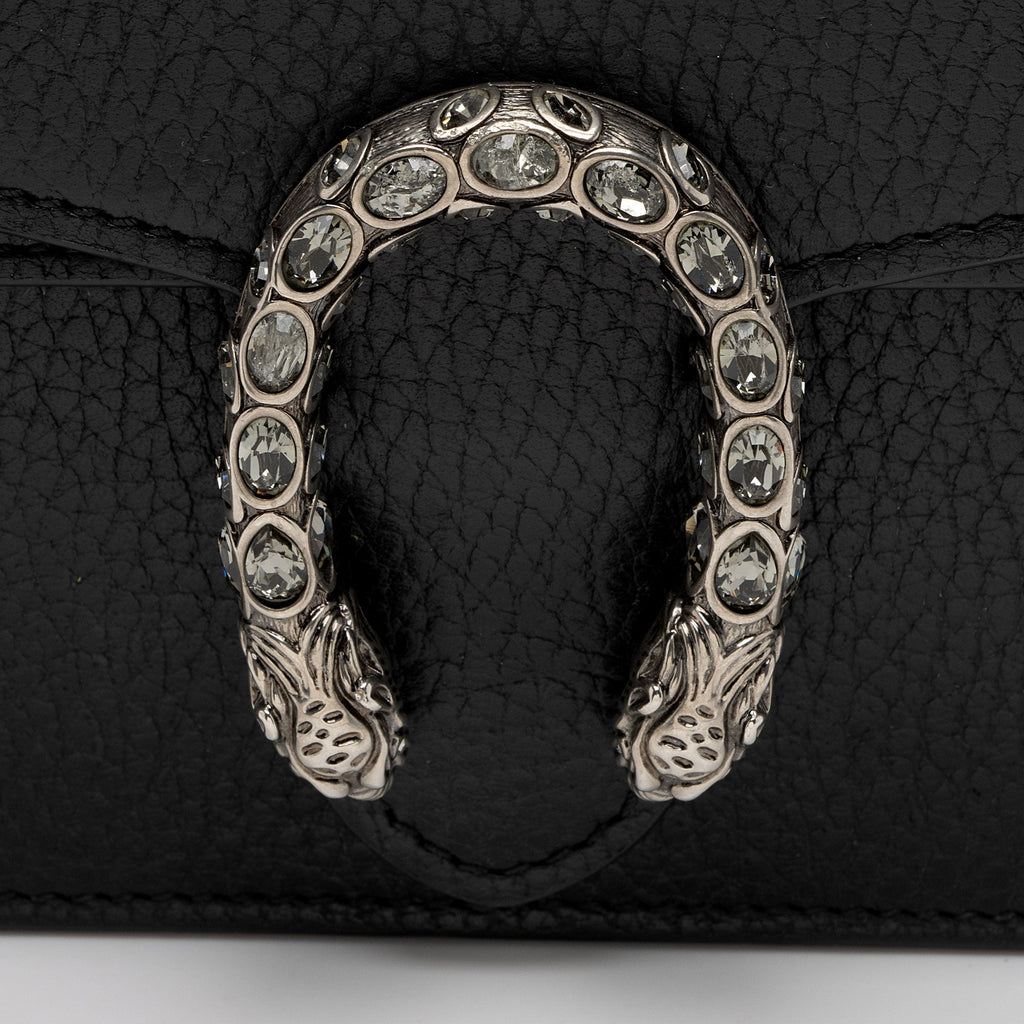 Gucci Leather Dionysus Super Mini Bag (SHF-eOfPPp)