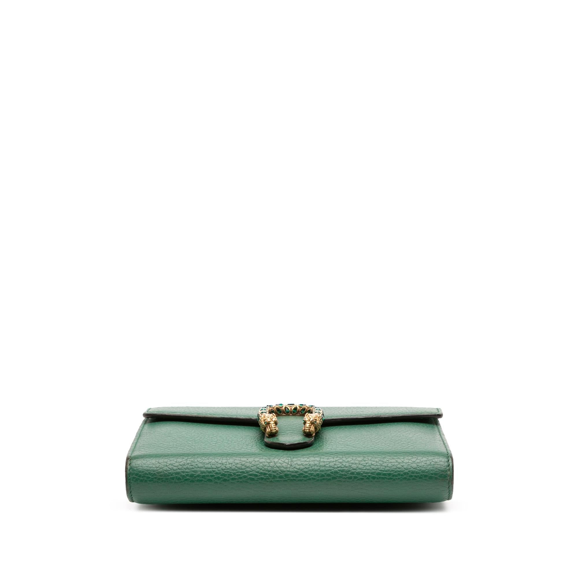 Gucci Leather Dionysus Wallet on Chain