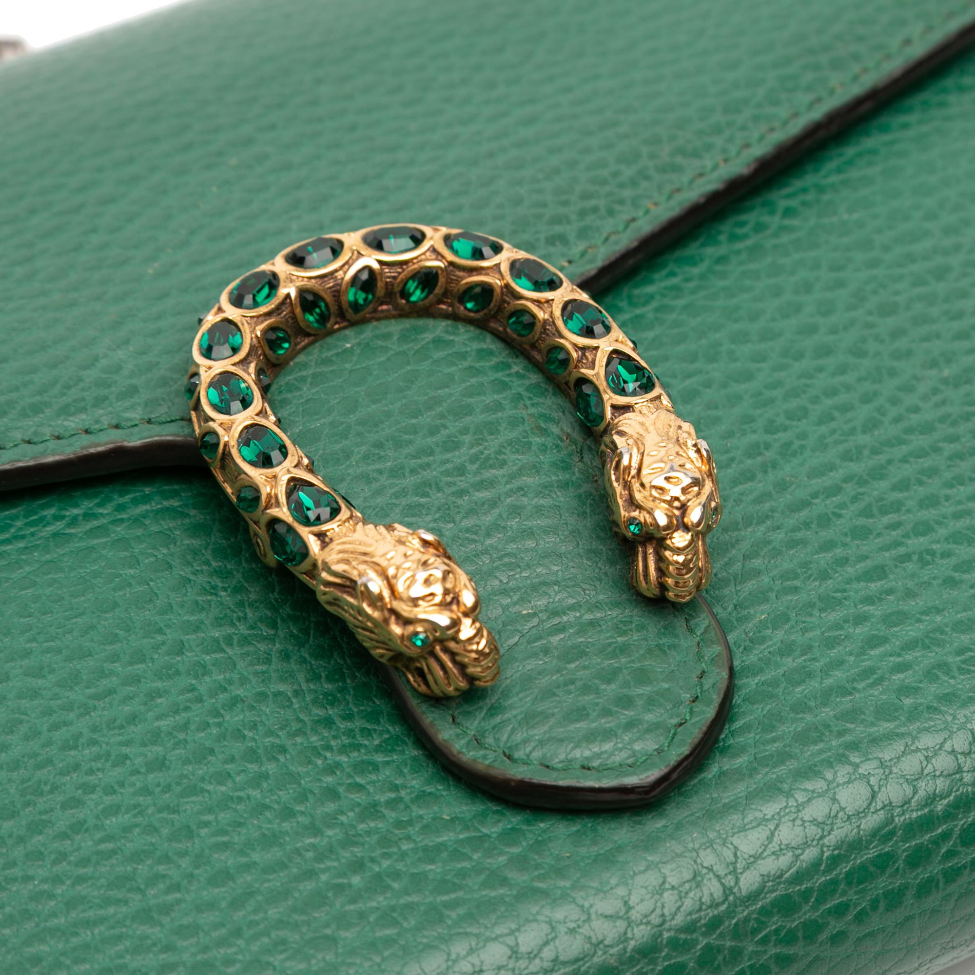 Gucci Leather Dionysus Wallet on Chain