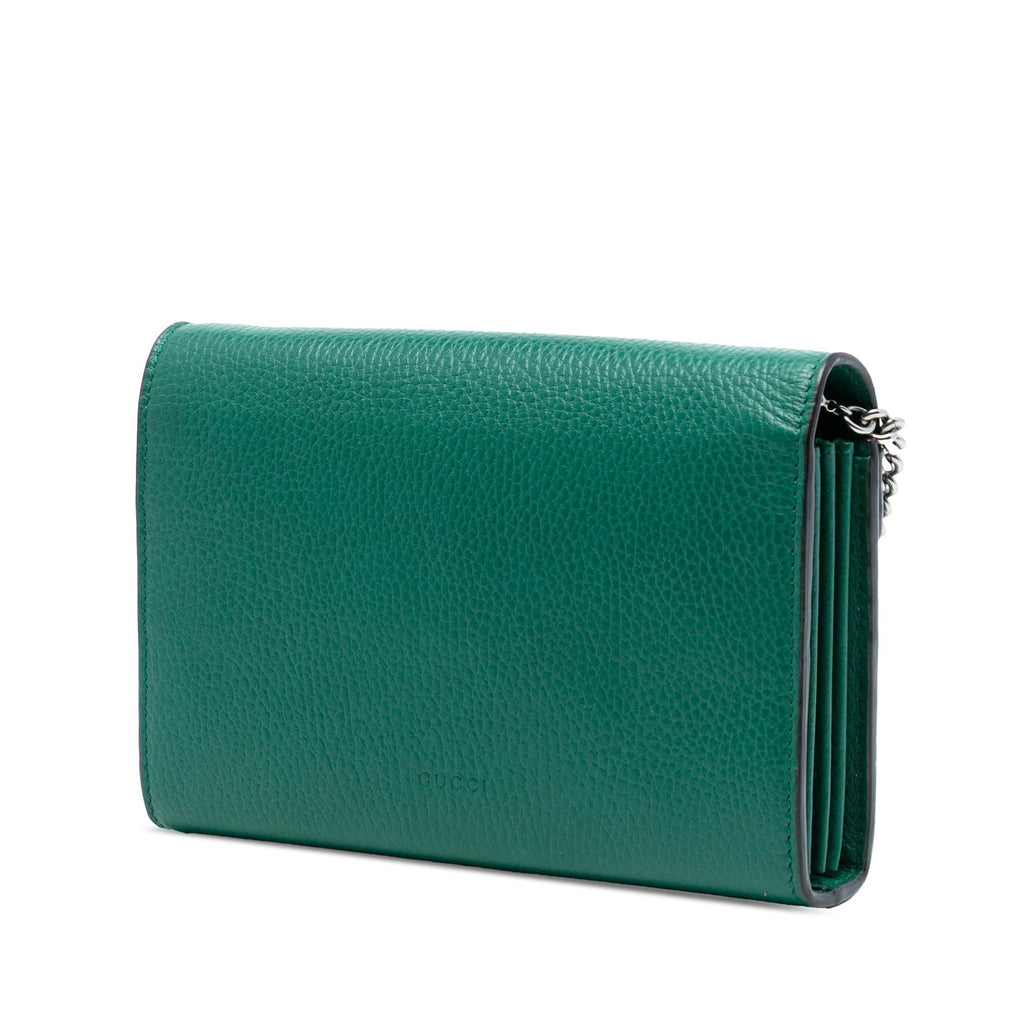 Gucci Leather Dionysus Wallet on Chain