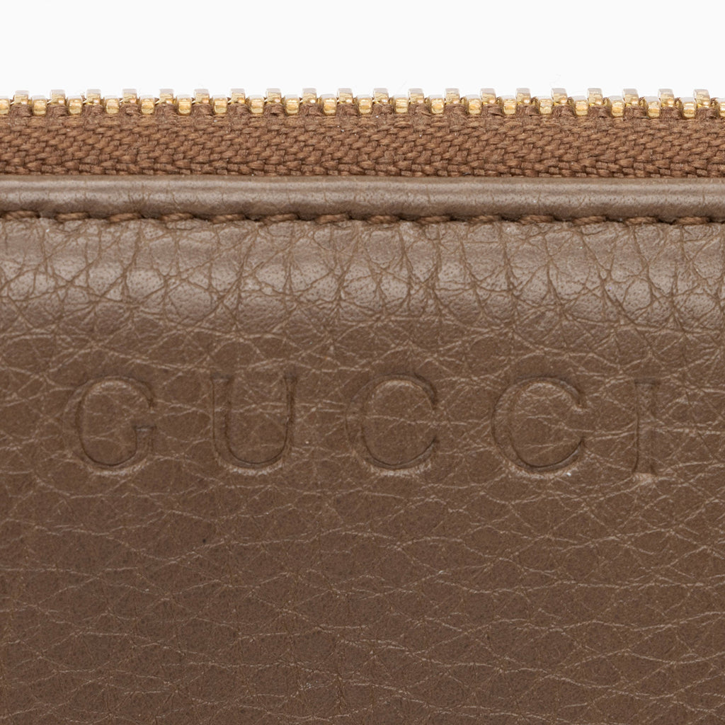 Gucci Leather Donna Zip Wallet (SHF-pidpm9)