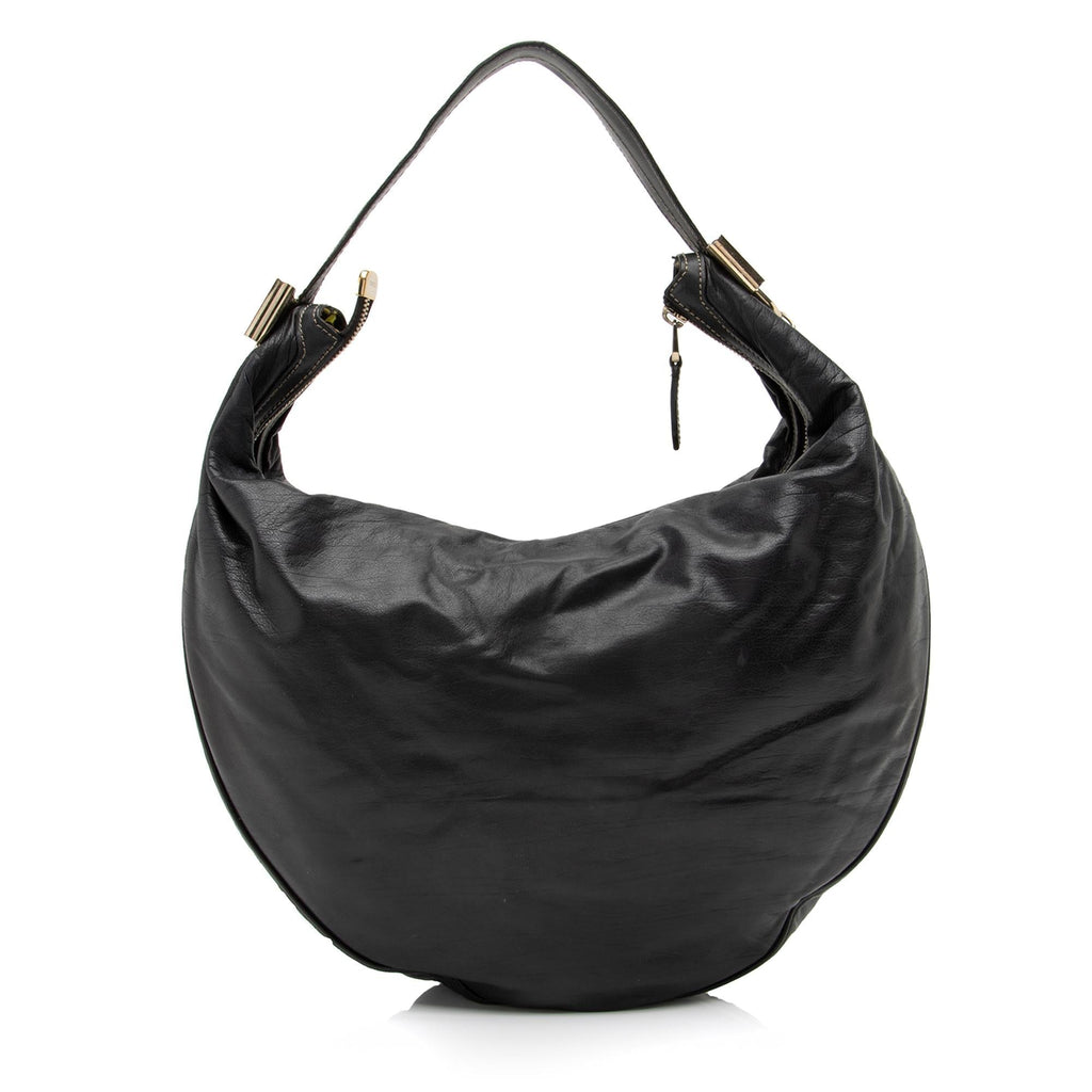 Gucci Leather Duchessa Medium Hobo (SHF-23524)