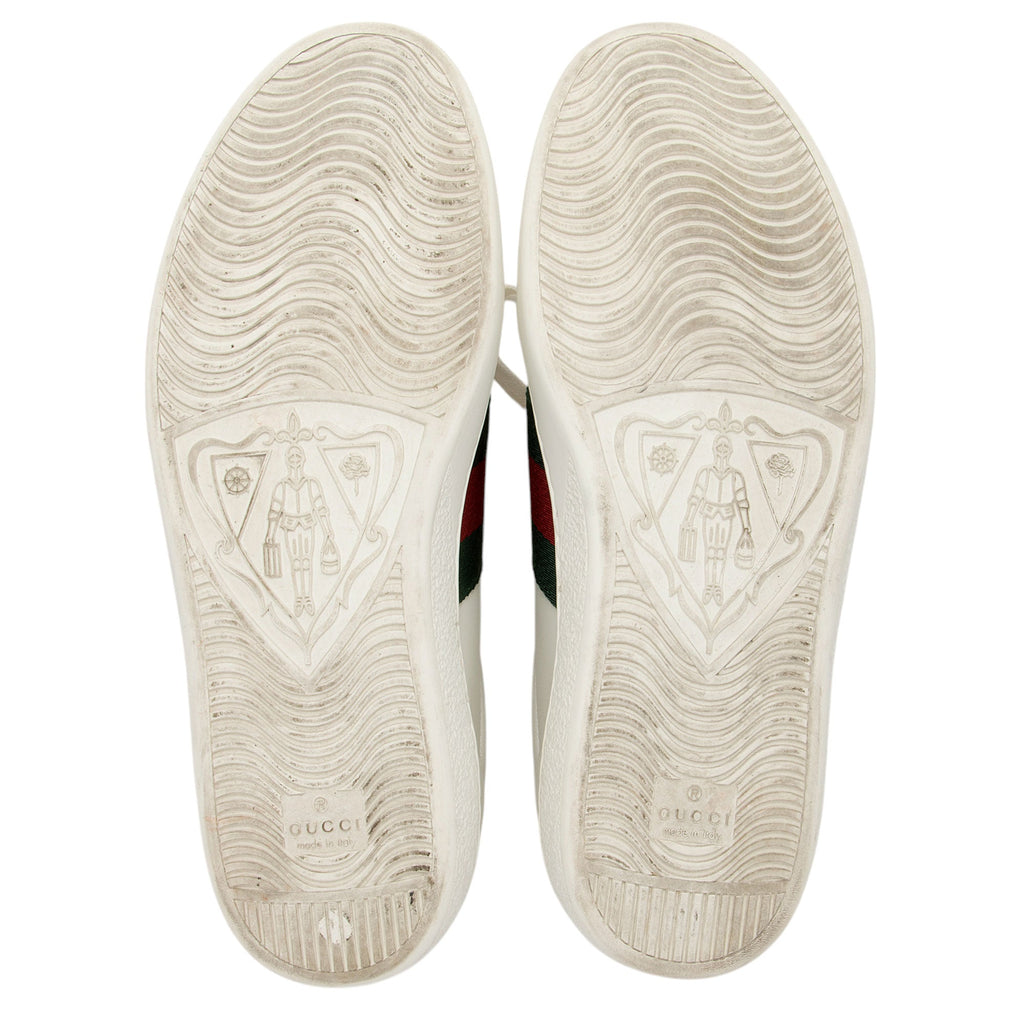 Gucci Leather Kingsnake Ace Sneakers - Men's Size 7 / 41
