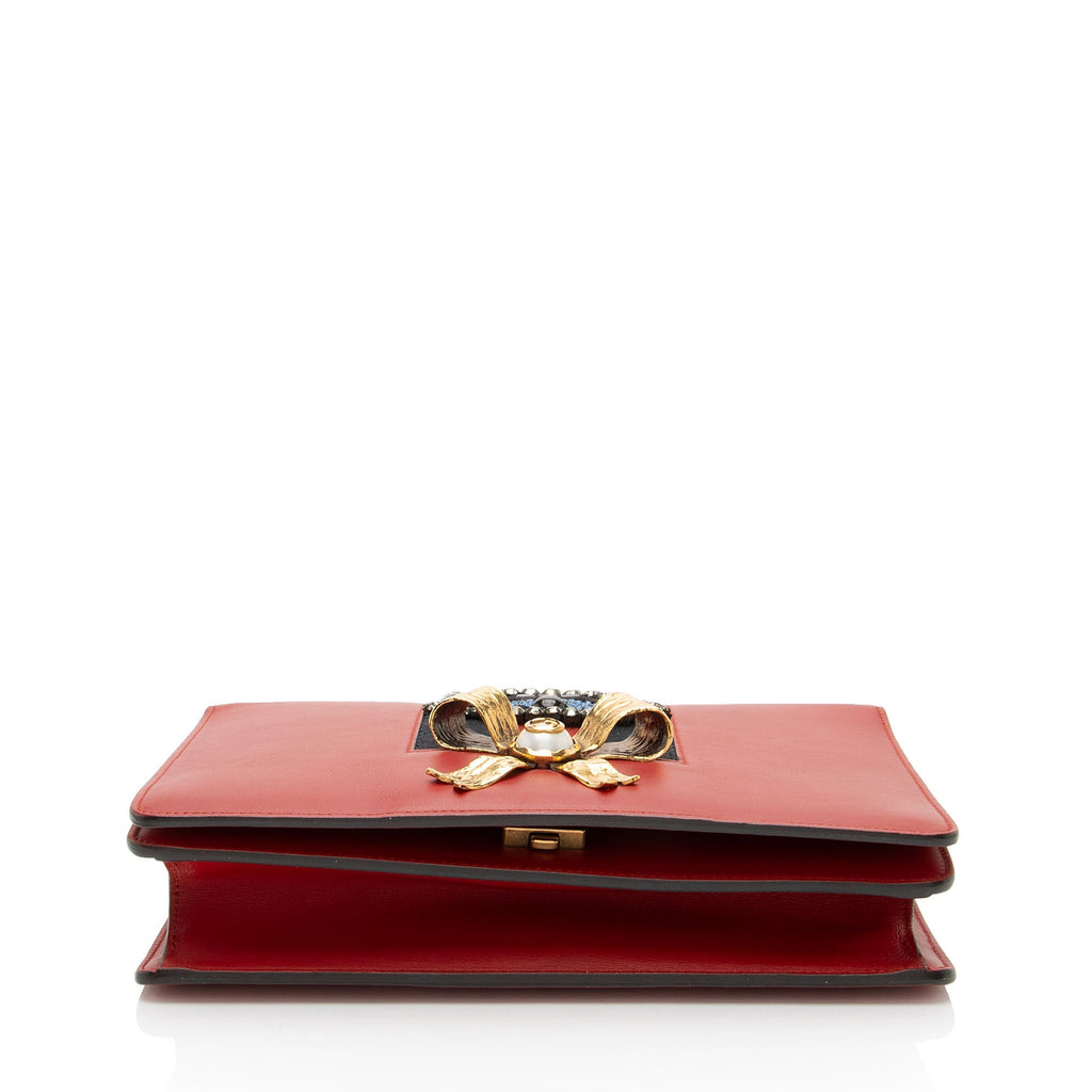 Gucci Leather Evil Eye Chain Medium Shoulder Bag