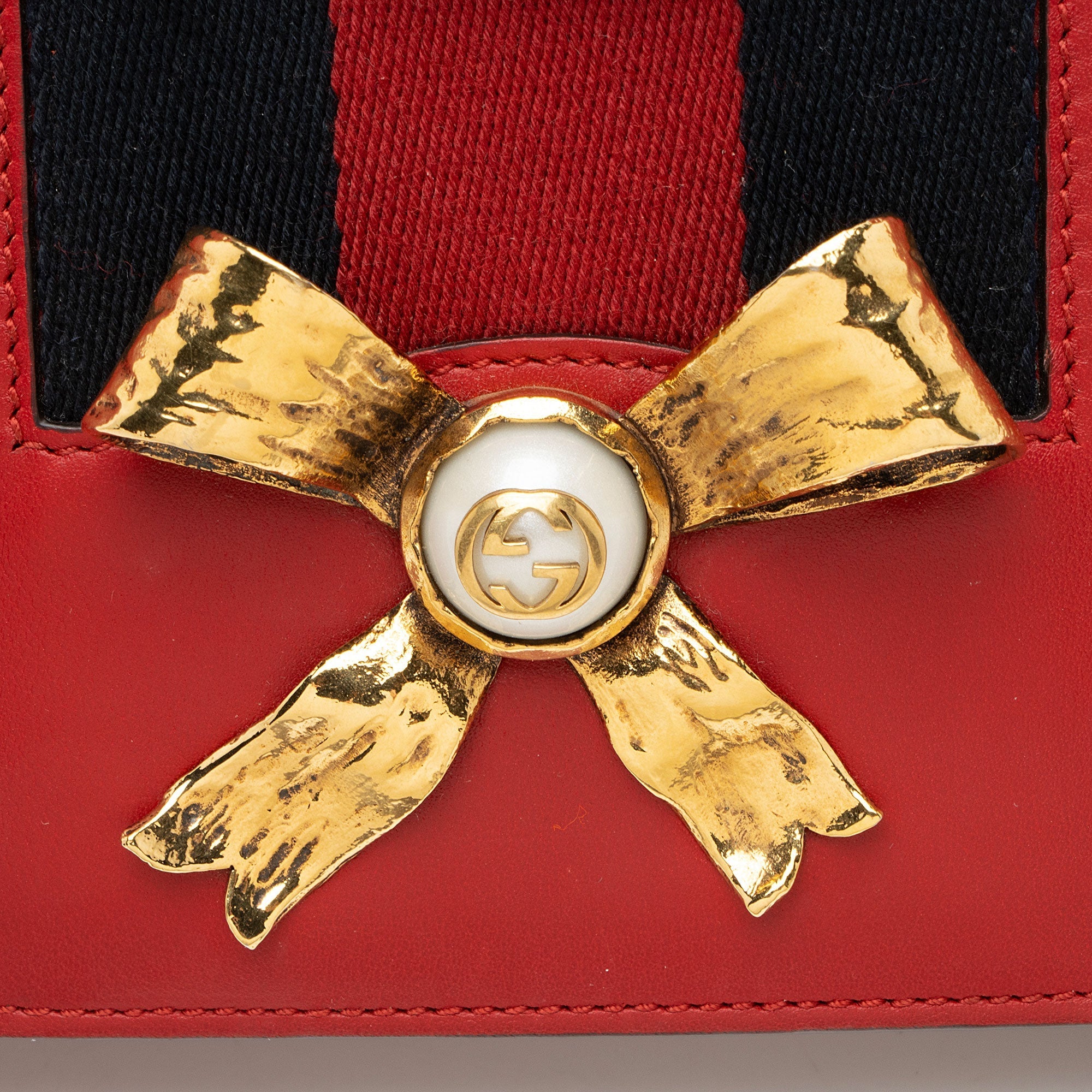 Gucci Leather Evil Eye Chain Medium Shoulder Bag