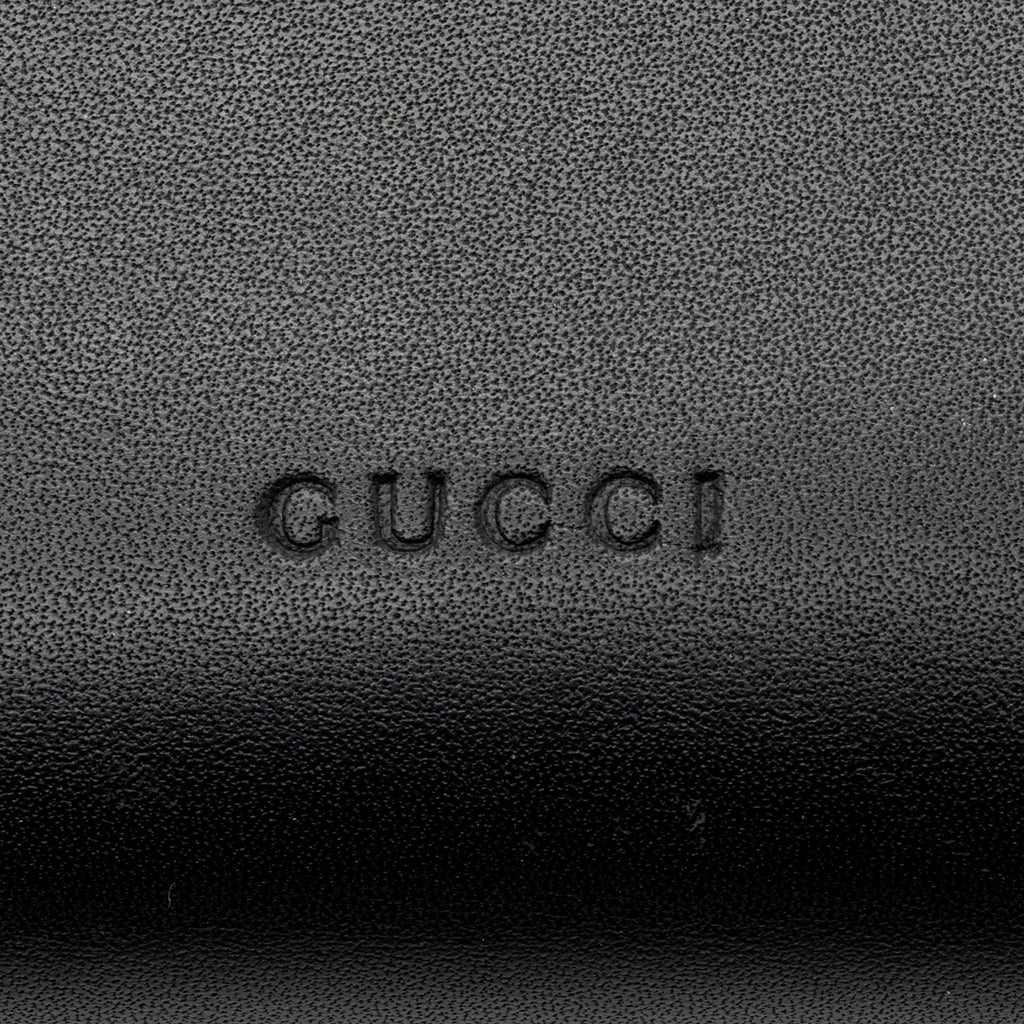 Gucci Leather GG Bow Zip Around Wallet (SHF-fr8dTS)