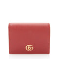 Gucci Leather GG Marmont Card Case Wallet (SHF-S4ROsJ)