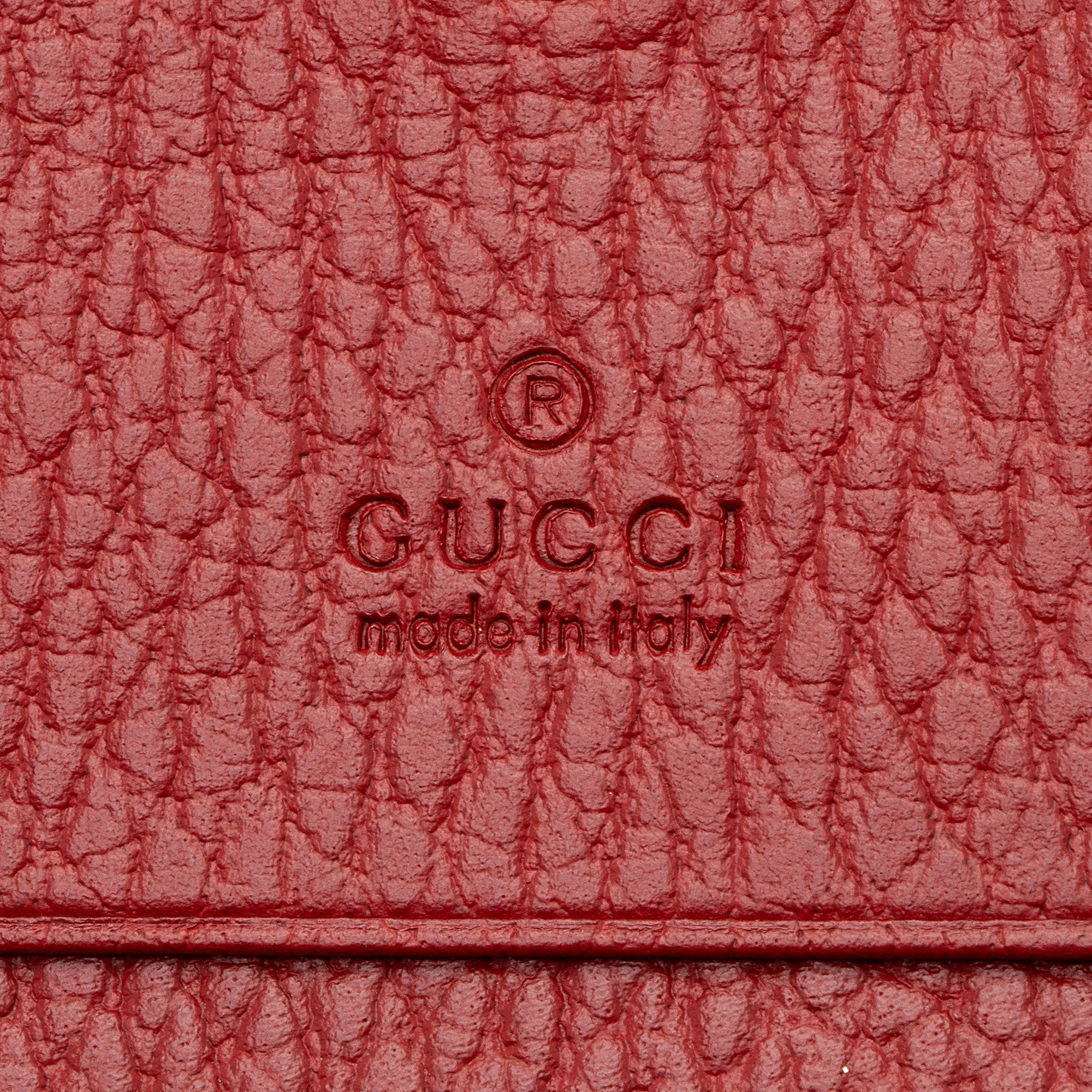 Gucci Leather GG Marmont Card Case Wallet (SHF-S4ROsJ)