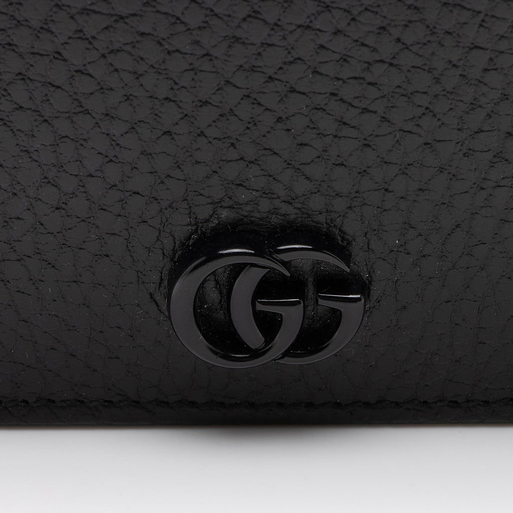 Gucci Leather GG Marmont Card Case Wallet (SHF-KL3ZvF)