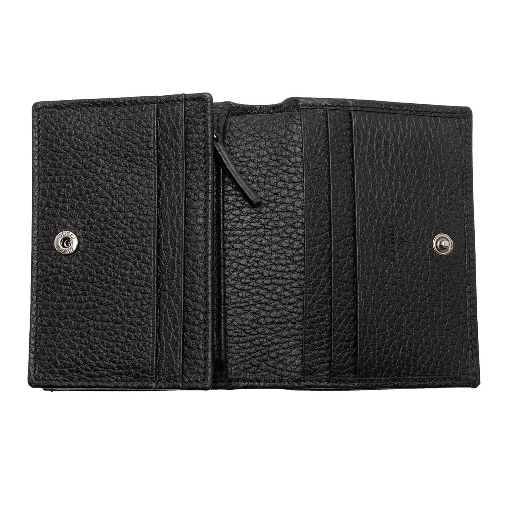 Gucci Leather GG Marmont Card Case Wallet (SHF-KL3ZvF)