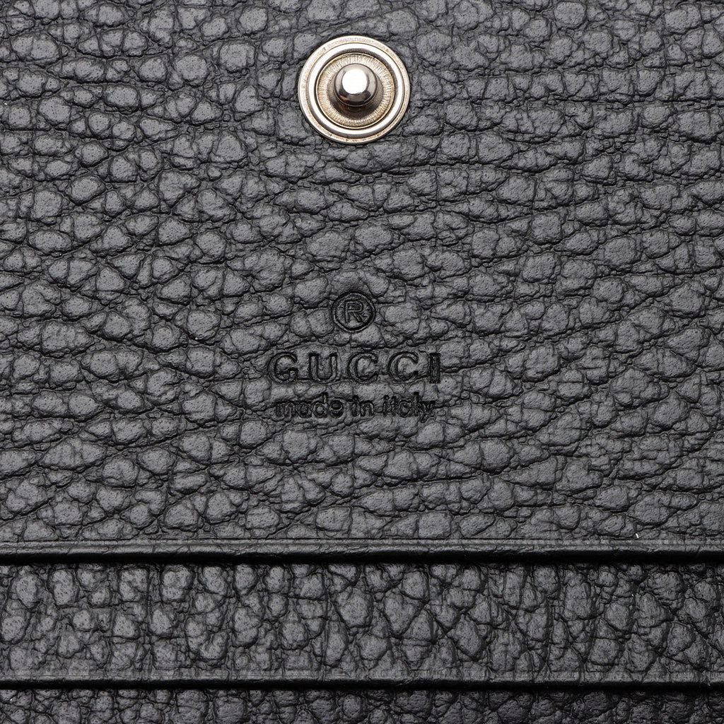 Gucci Leather GG Marmont Card Case Wallet (SHF-KL3ZvF)