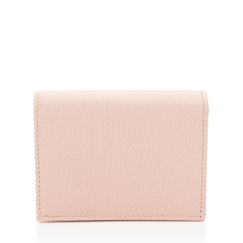 Gucci Leather GG Marmont Card Case (SHF-6RLRCz)