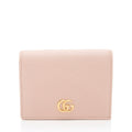 Gucci Leather GG Marmont Card Case (SHF-6RLRCz)