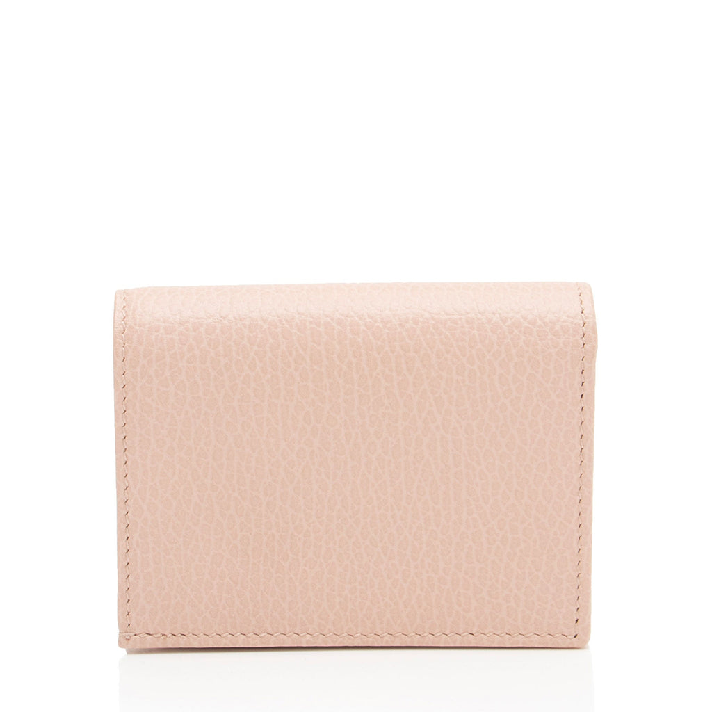 Gucci Leather GG Marmont Card Case