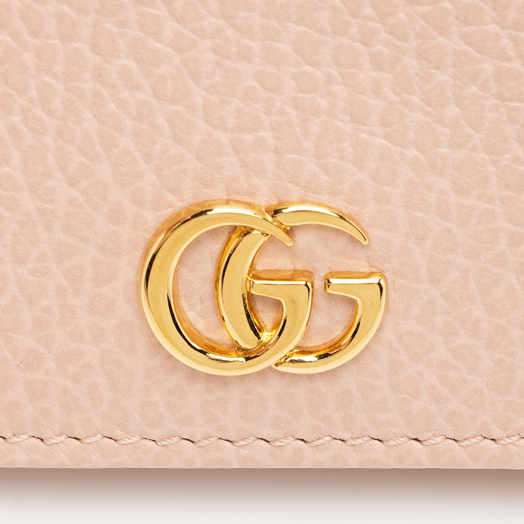 Gucci Leather GG Marmont Card Case