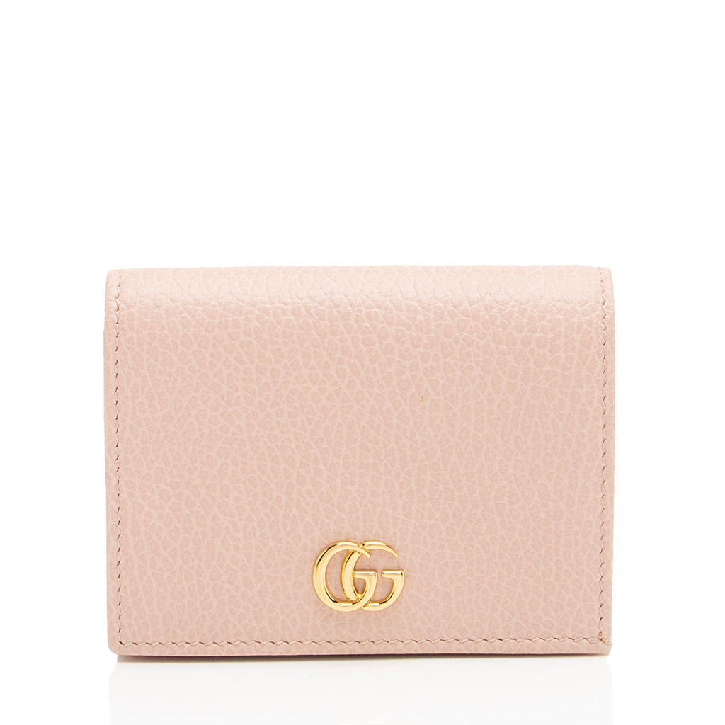 Gucci Leather GG Marmont Card Case