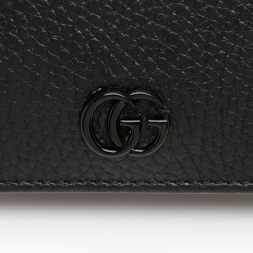 Gucci Leather GG Marmont Card Case
