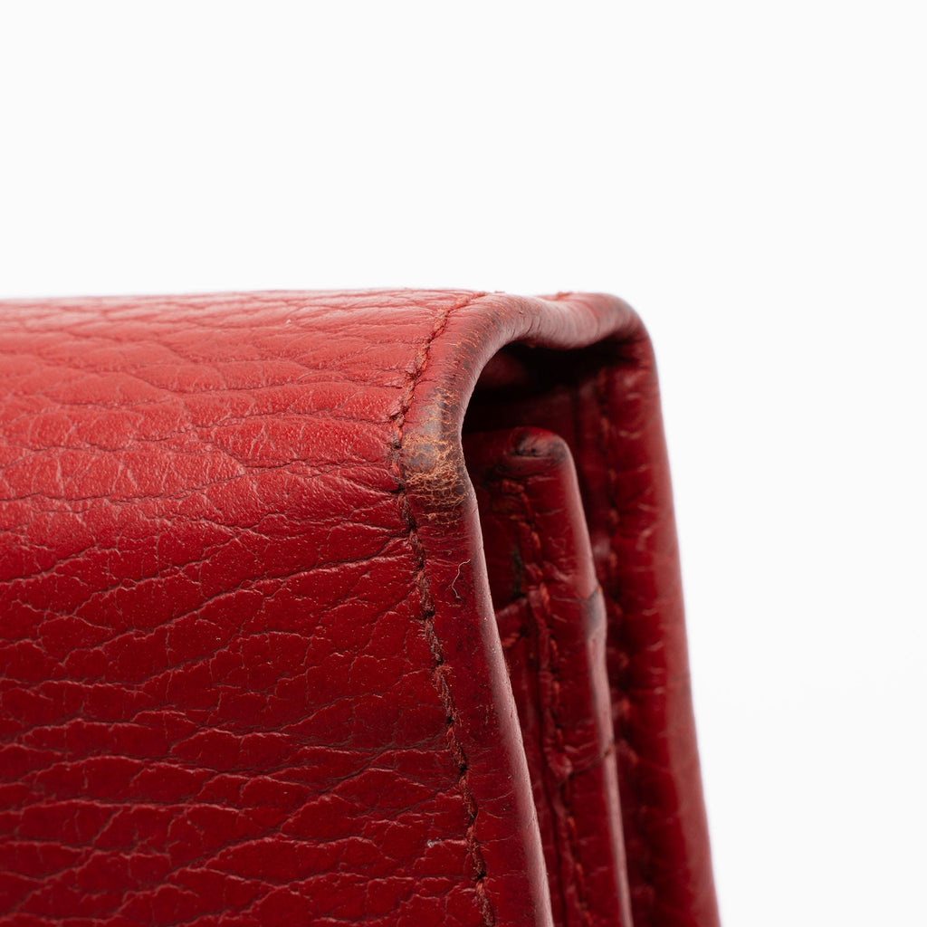 Gucci Leather GG Marmont Card Case