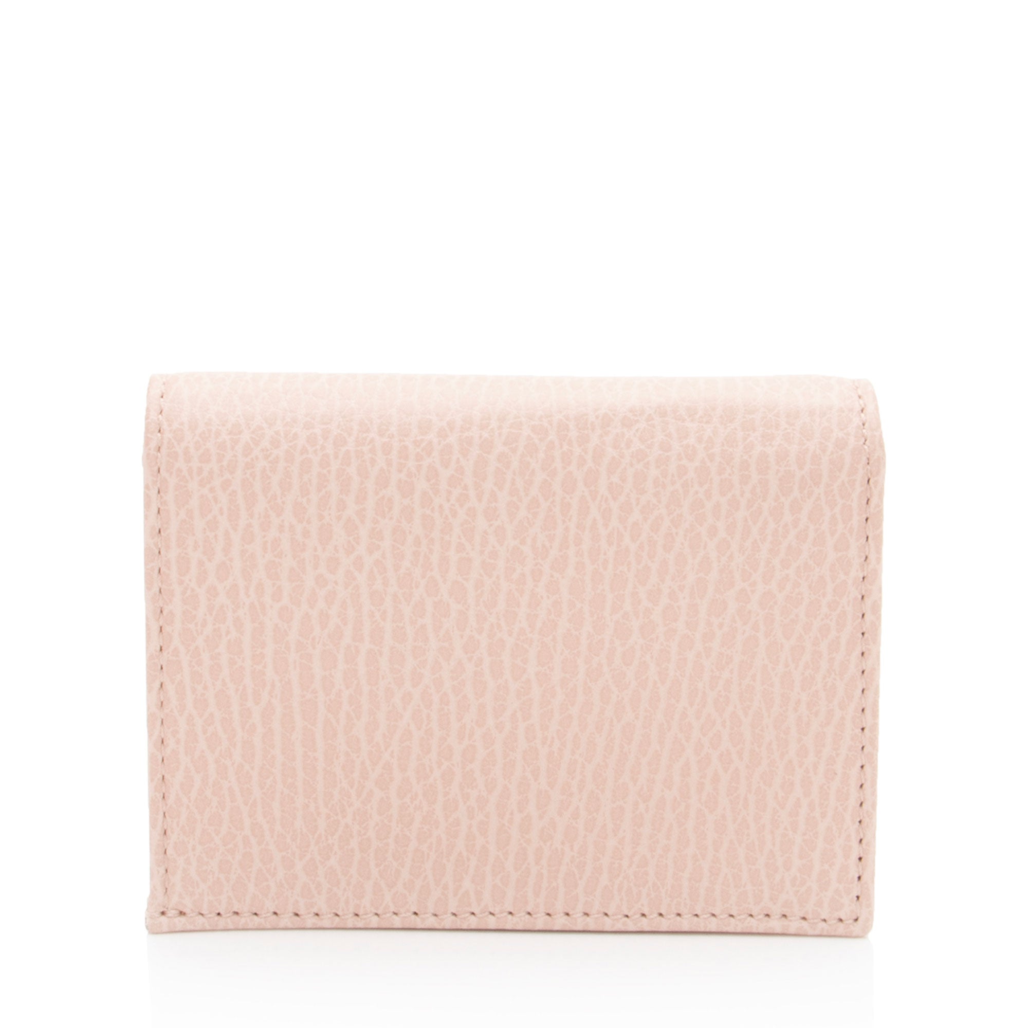 Gucci Leather GG Marmont Card Case