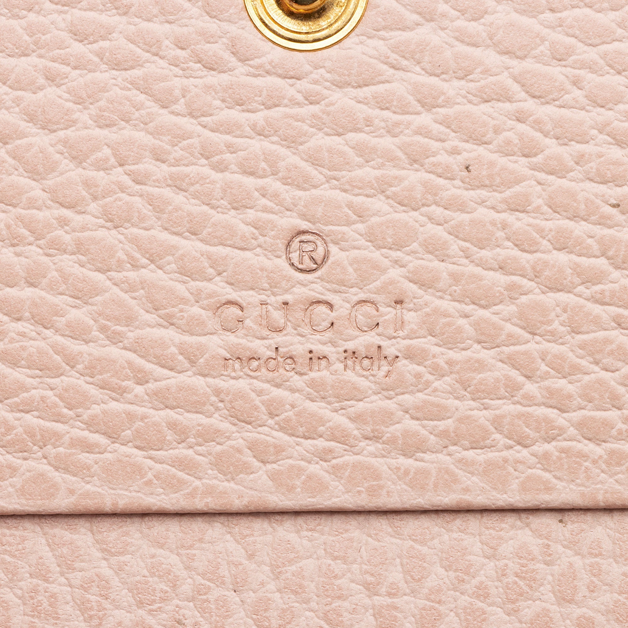 Gucci Leather GG Marmont Card Case