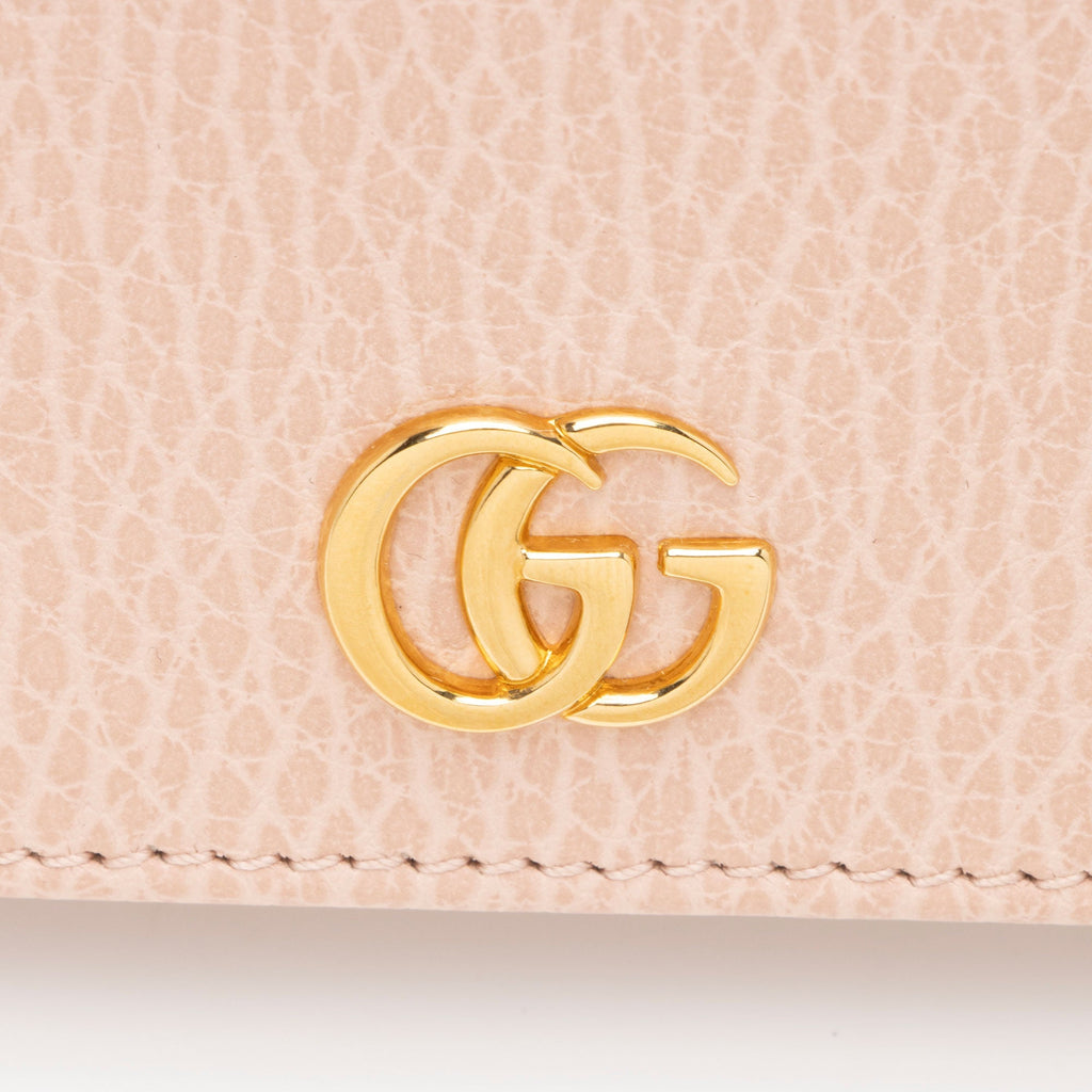 Gucci Leather GG Marmont Card Case