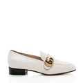 Gucci Leather Gucci Marmont Loafers - Size 7.5 / 37.5 (SHF-18375)