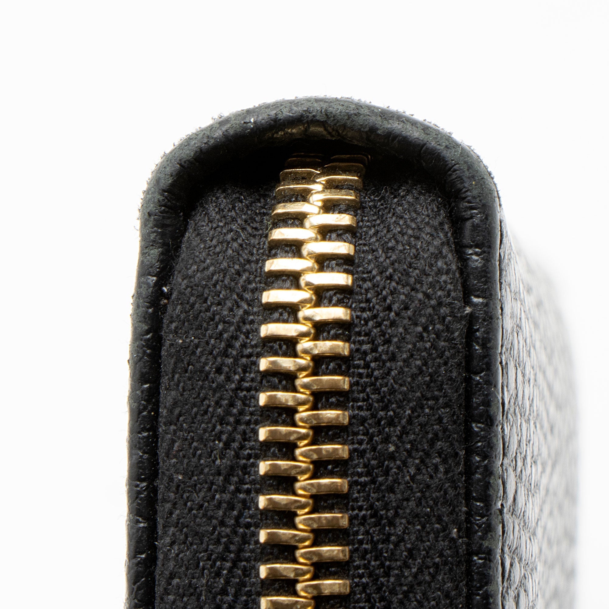 Gucci Leather GG Marmont Zip Around Wallet