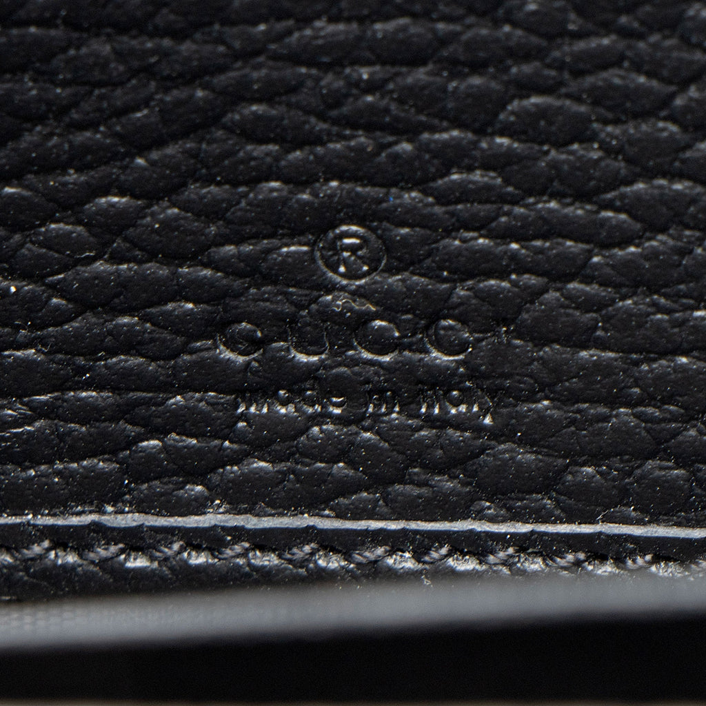 Gucci Leather GG Marmont Zip Around Wallet