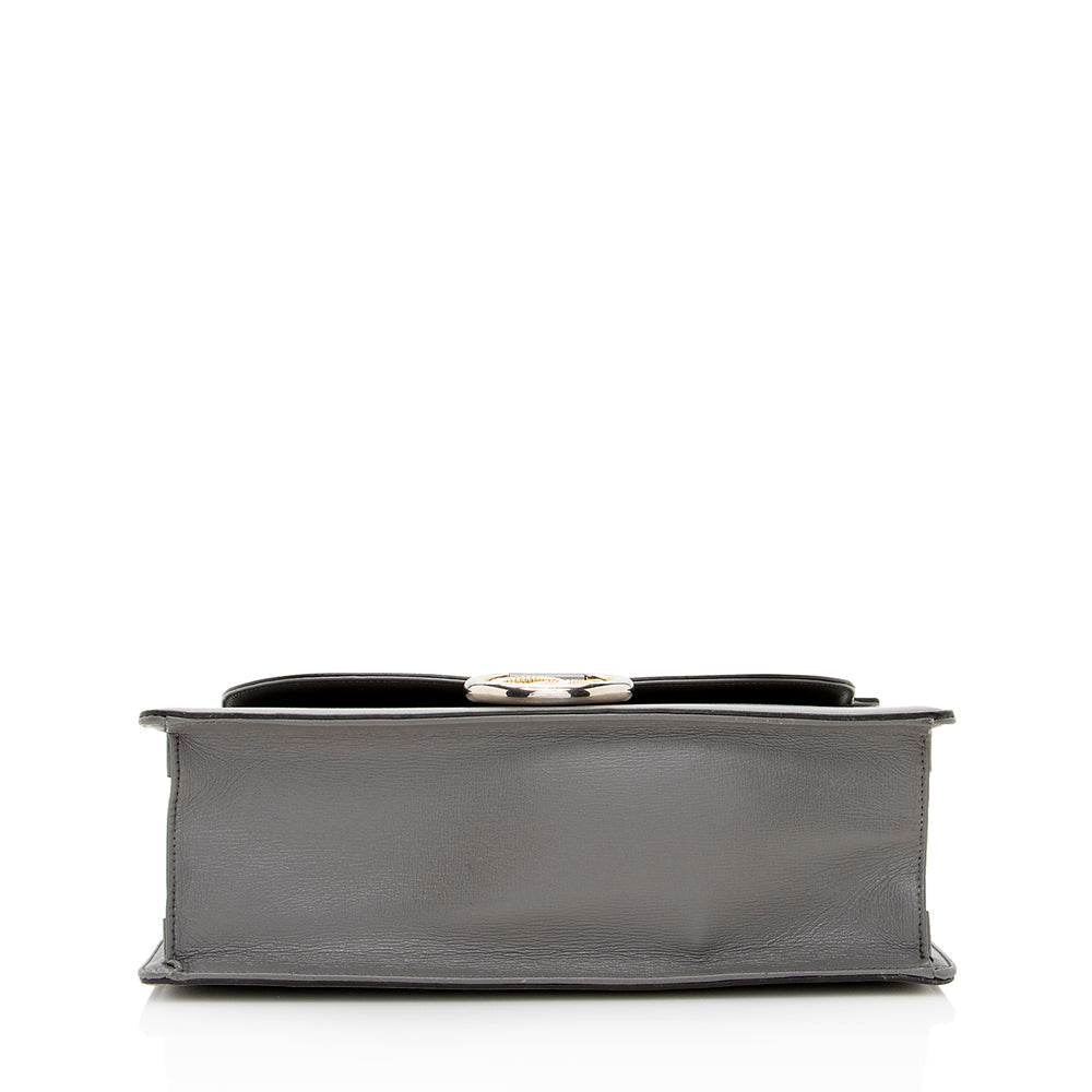 Gucci Leather Gucci Ring Medium Shoulder Bag - FINAL SALE (SHF-19440)