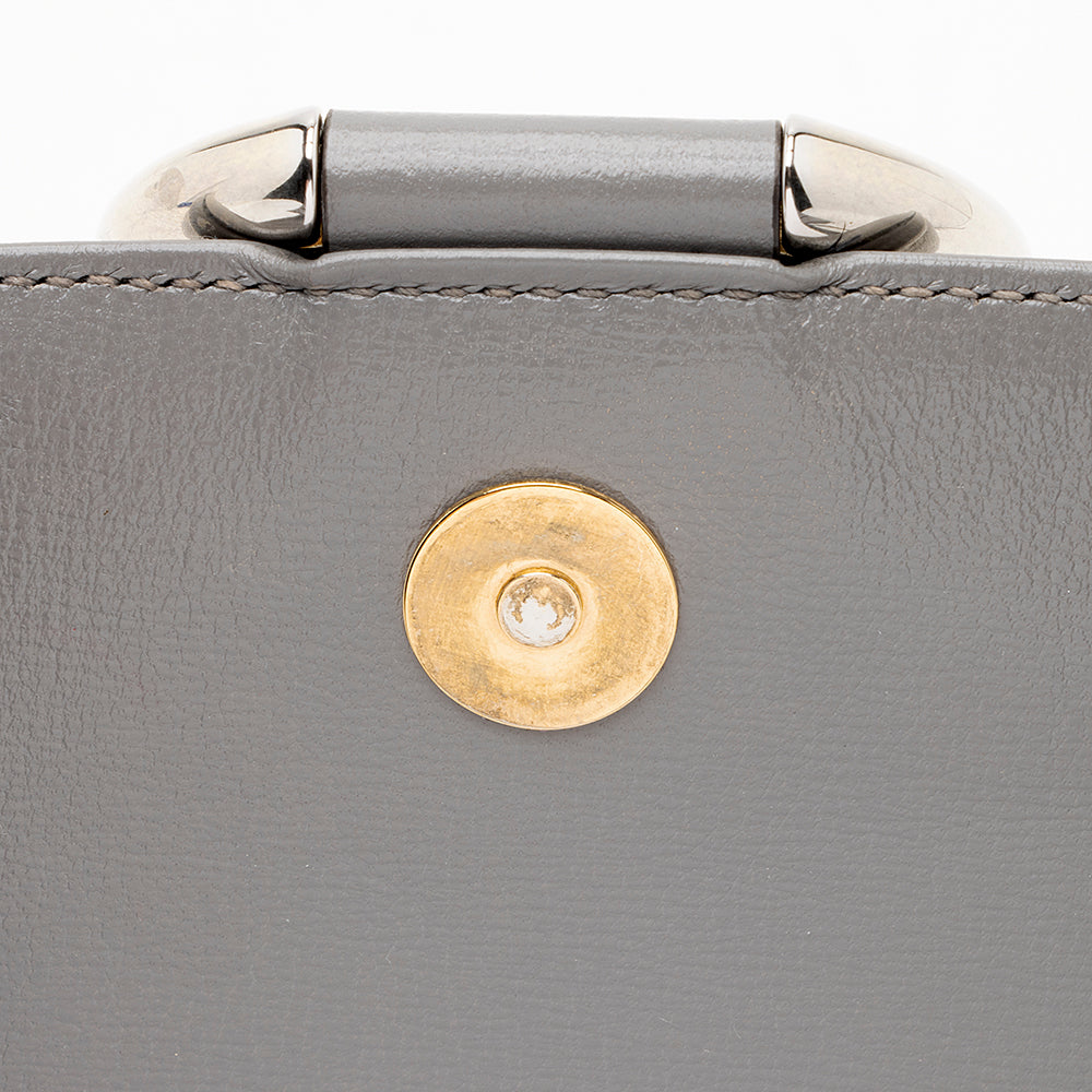 Gucci Leather Gucci Ring Medium Shoulder Bag - FINAL SALE (SHF-19440)