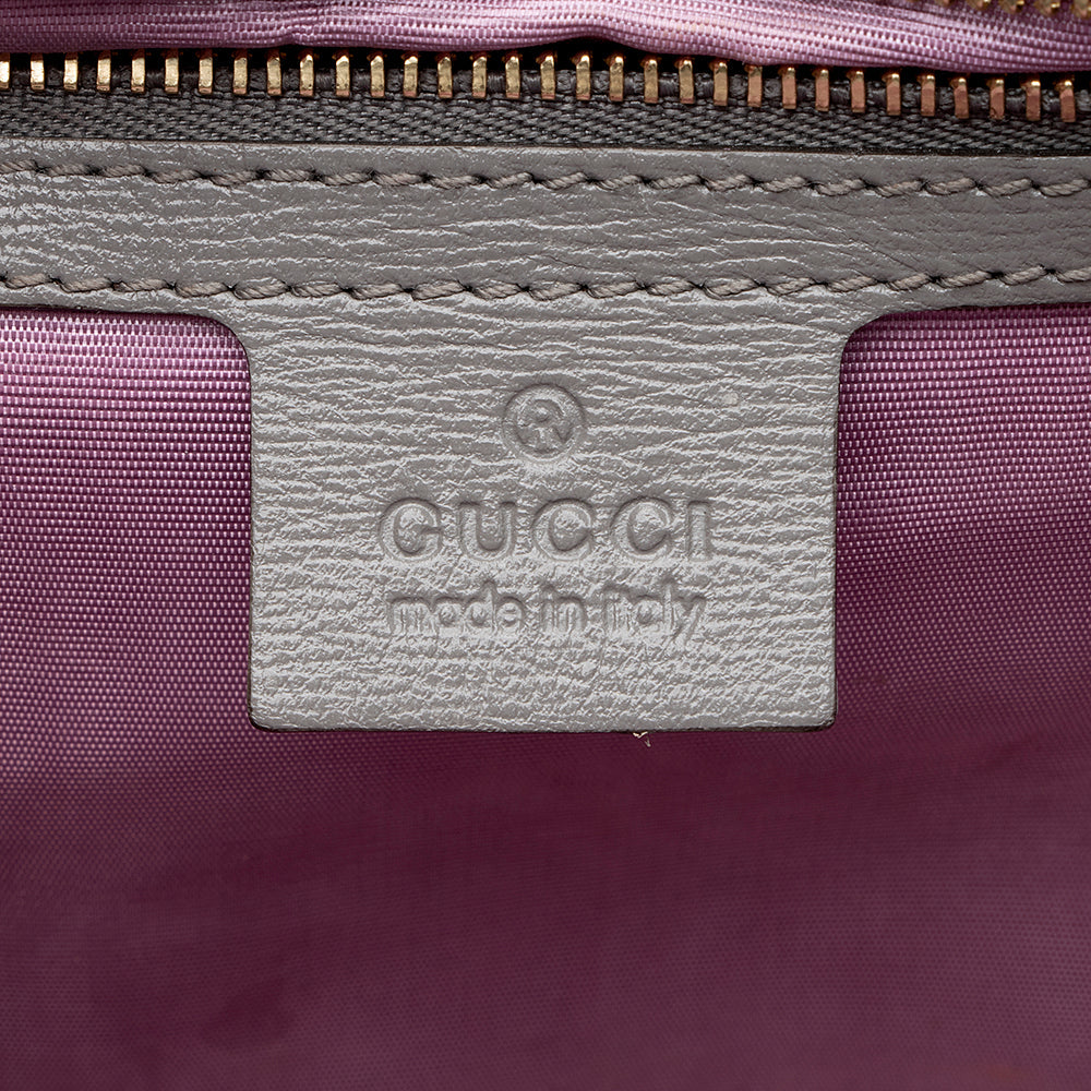Gucci Leather Gucci Ring Medium Shoulder Bag - FINAL SALE (SHF-19440)