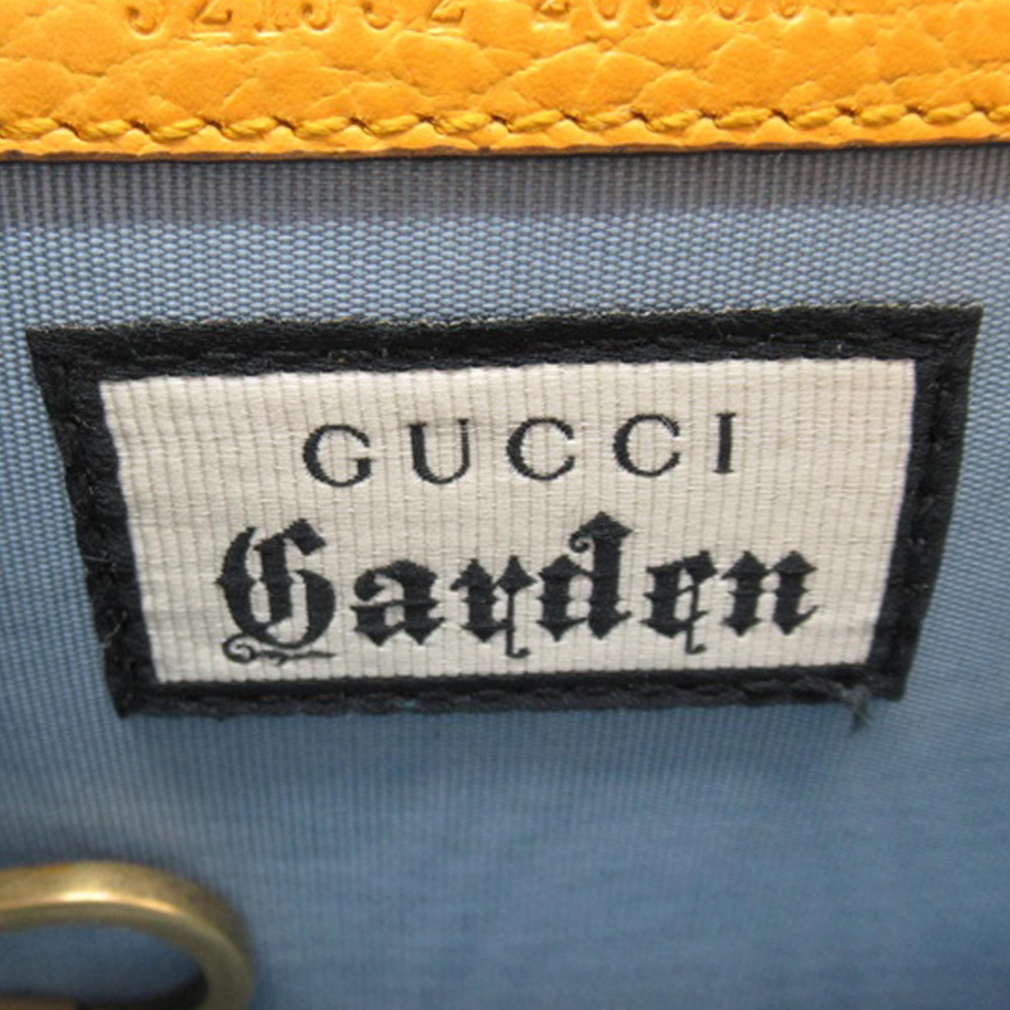 Gucci Leather Garden Mystic Cat Wallet On Chain (SHG-dyQiiF)