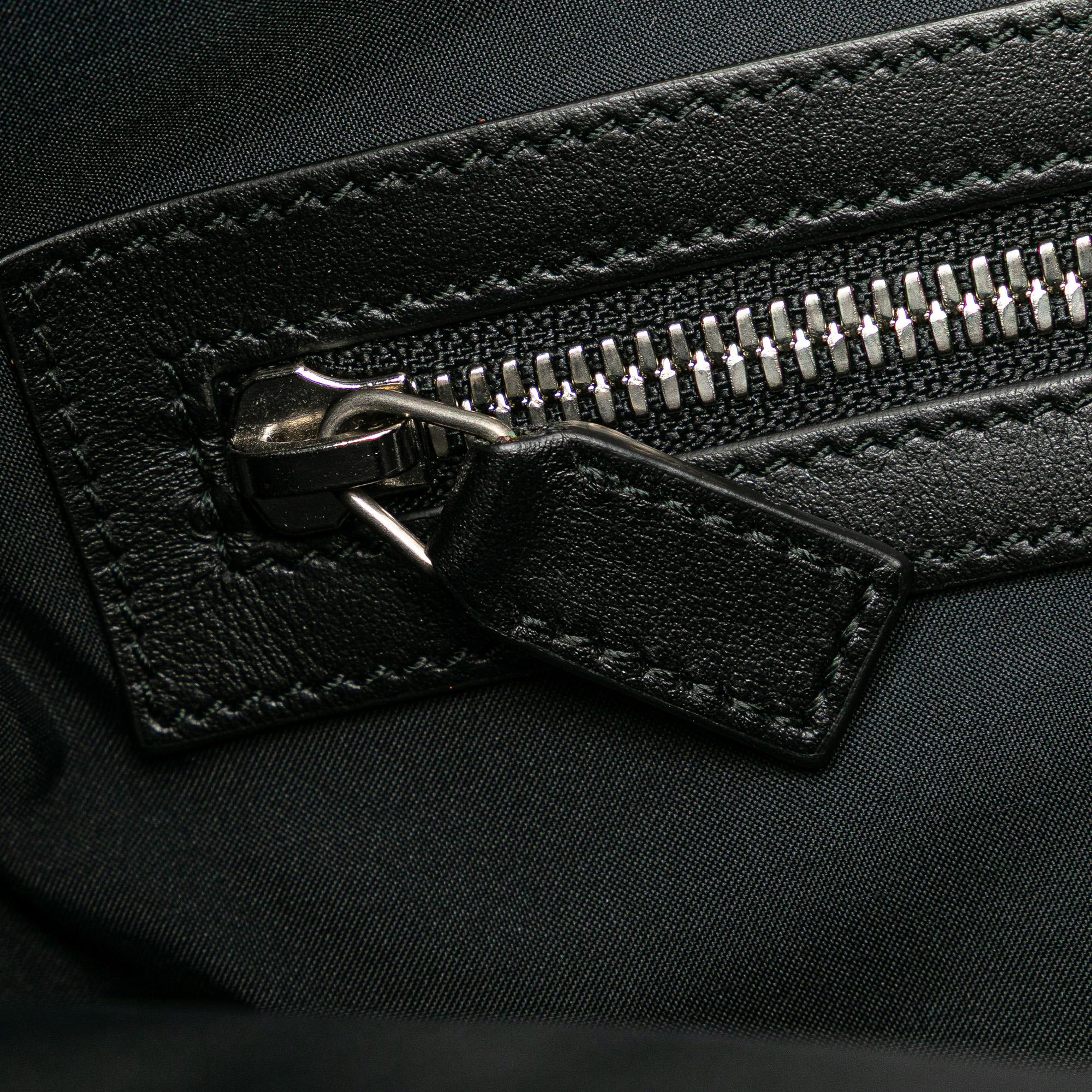 Gucci Leather Gucci Ghost Drawstring Backpack