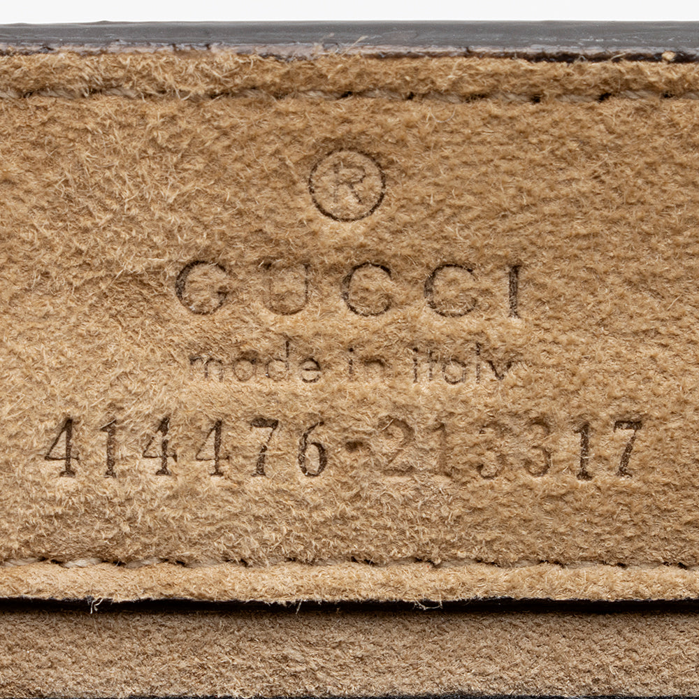Gucci Leather Ghost Medium Tote (SHF-21316)