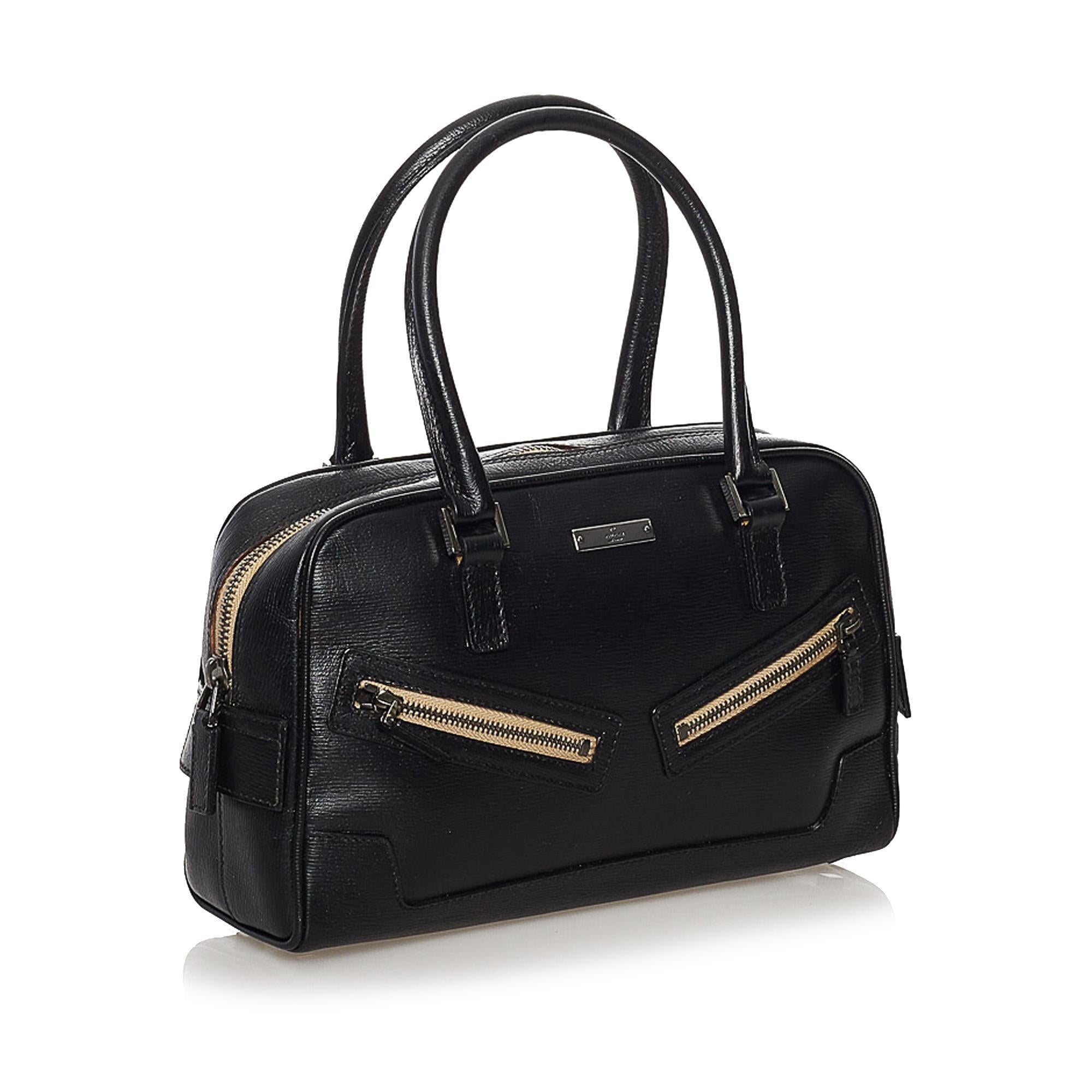 Gucci Leather Handbag (SHG-34716)