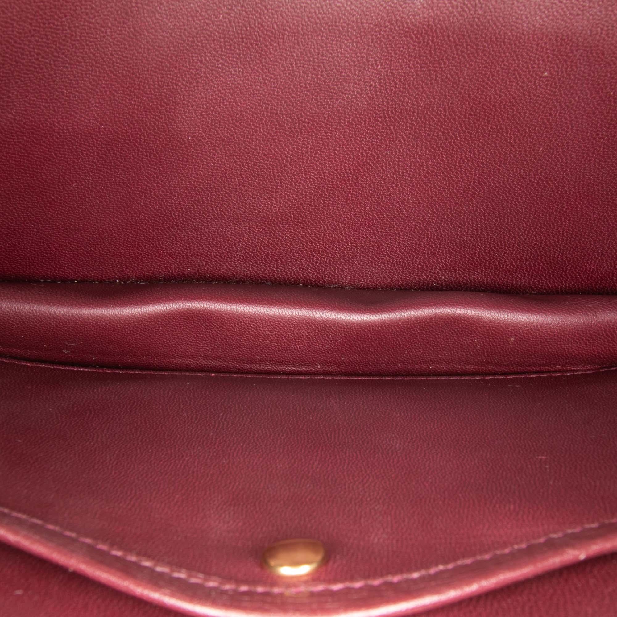 Gucci Leather Heartbeat Clutch