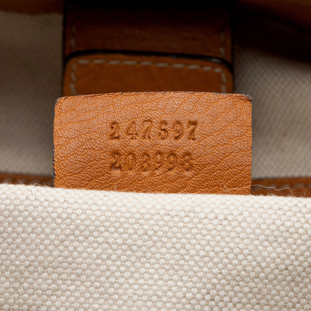 Gucci Leather Web Heritage Messenger Bag (SHF-8X47Lj)