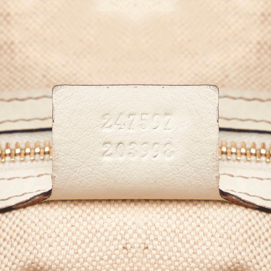 Gucci Leather Heritage Shoulder Bag (SHG-33271)