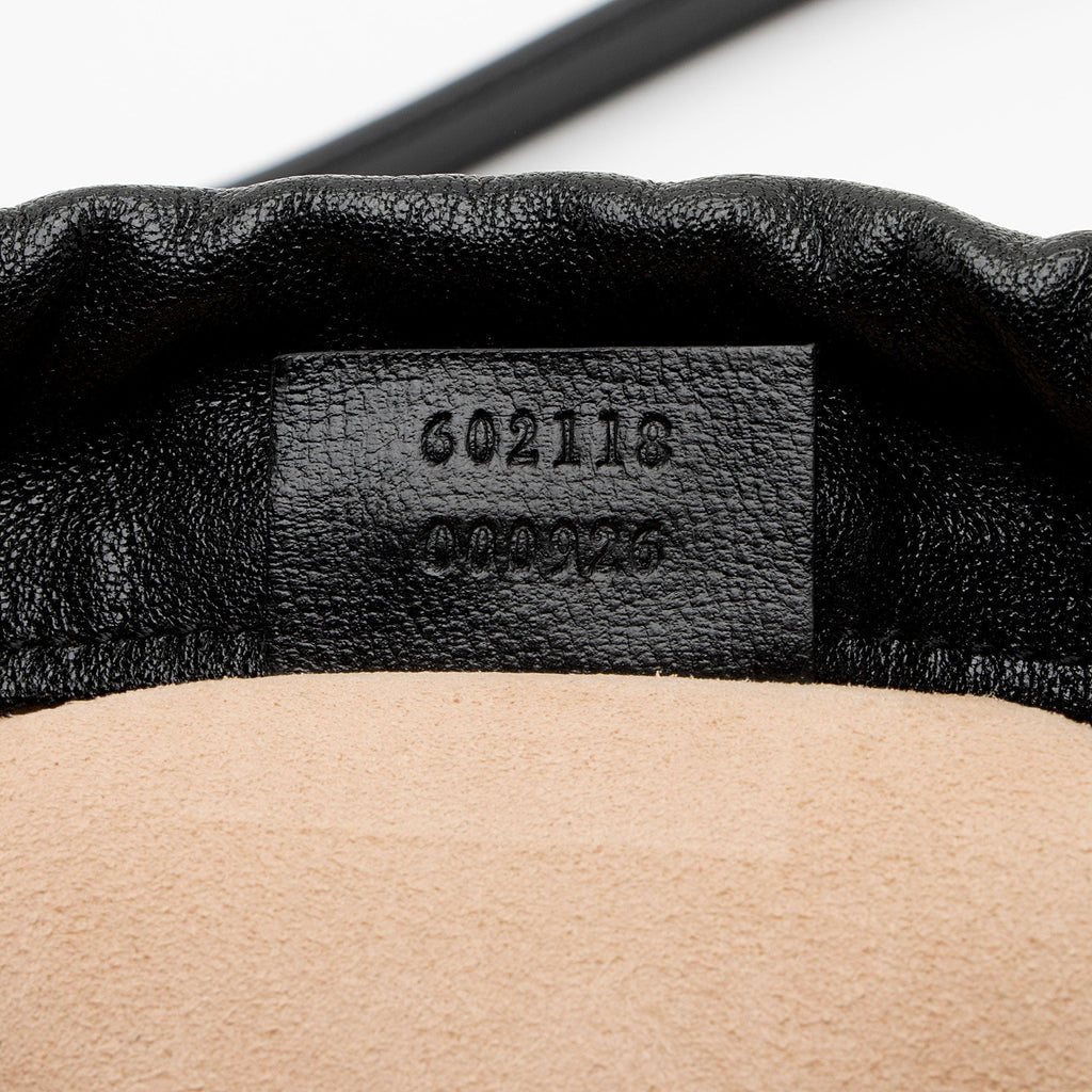 Gucci Leather Horsebit 1955 Drawstring Bucket Bag (SHF-gQJSRI)